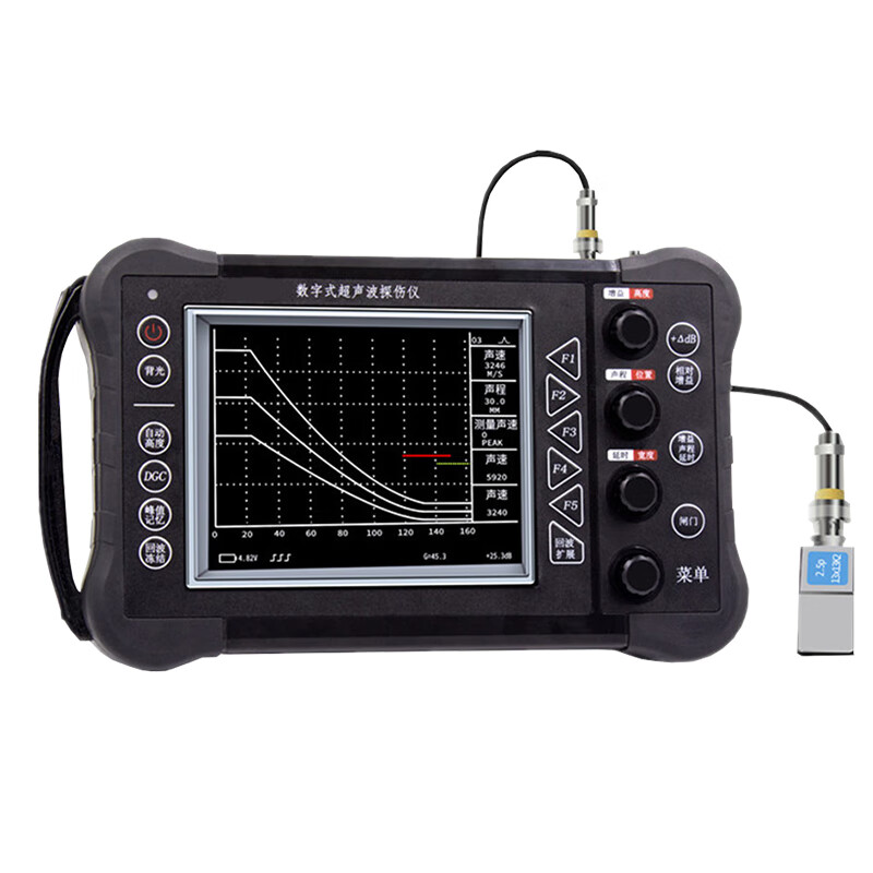 超音波探伤仪可携式金属焊接缝钢铁铸件内部缺陷酒瓶气孔检测 标准款