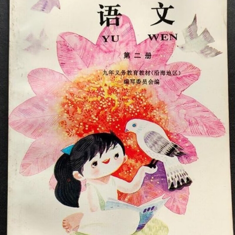 90年代90后广东省小学语文二手正版老课本有笔迹怀旧收藏旧书 不缺页