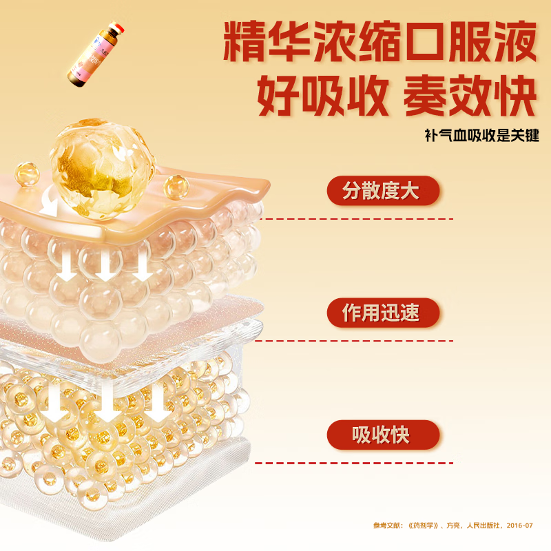仁和枸杞乌鸡阿胶口服液10ml*20支女性气血改善缺铁性贫血 200ml*1盒