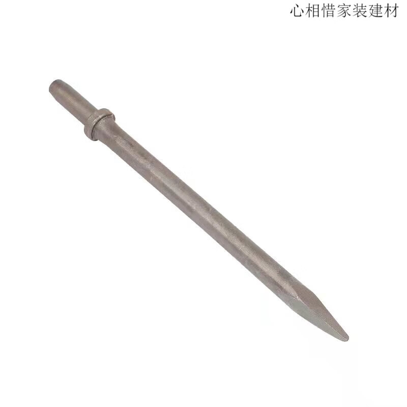 硕马定制g10风镐钎子镐头凿岩破碎气镐钎气动破桩工具尖头扁头钢钎 g