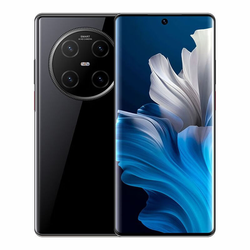 艾尼卡S80pro曲面屏无线充红外线全网通5G屏幕指纹512G拍照快充智能手机 黑色【全新未拆封】 16+512GB