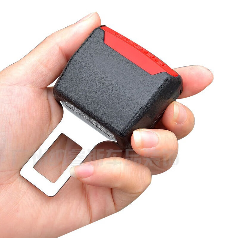 车达品汽车安全带固定器锁扣插带卡扣延长扣保险带固定锁扣加长安全带 常规黑色【加厚款】