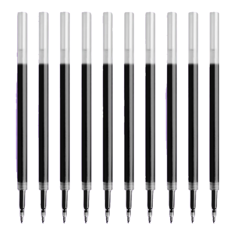 lopet樂派按動中性筆芯0.5mm黑色ST筆芯速干筆芯按動通用水筆替芯LT-8025