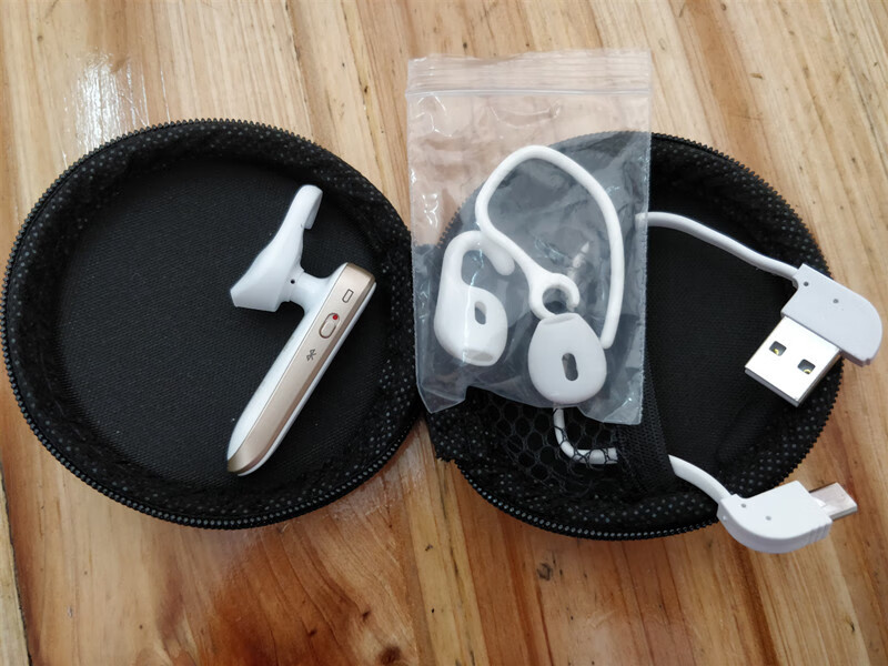 捷波朗Jabra/ mini/迷你 Boost/勁步 無線藍牙耳機雙超長待機抖音 金白色勁步微信版 散裝無包裝9.5 套餐一