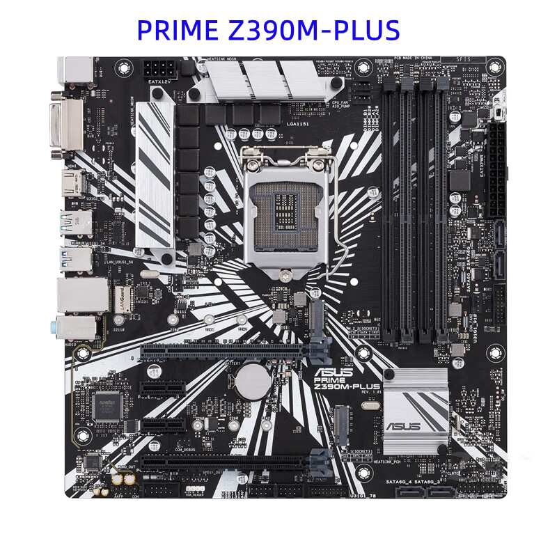 asus/华硕 z390m-plus/z370m/z370g/b365m/b360m主板支持ddr4 9代