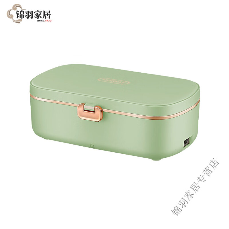 家小优2024新款usb充电宝加热饭盒304免注水自带加热保温饭盒便当盒可