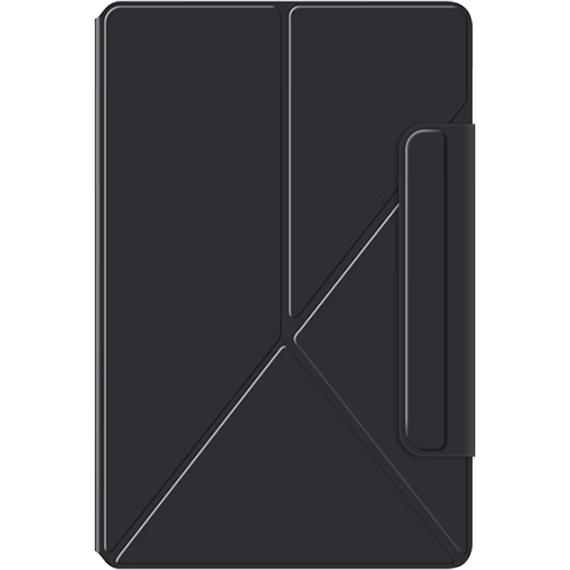 酷樂鋒適用 iPad air 11英寸2024款M2芯片保護(hù)套折疊兩用平板雙面磁吸保護(hù)殼抗彎套耐污抗指紋 黑色