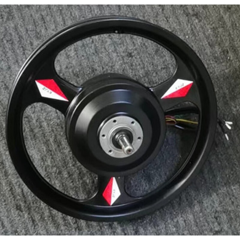 Sivir14寸48V折叠代驾电动自行车400W通用正步三刀轮无刷高速电机总成 114寸48V400W无刷有齿铝合金电机