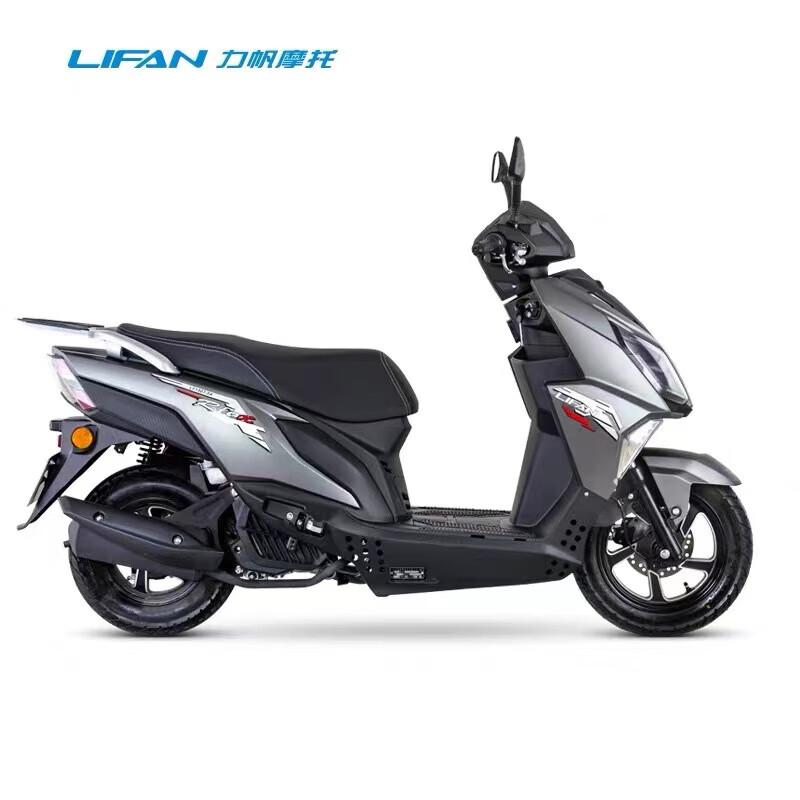 卡百瑞摩托lf150t-5a 赤狐 abs 水冷 踏板 钛灰