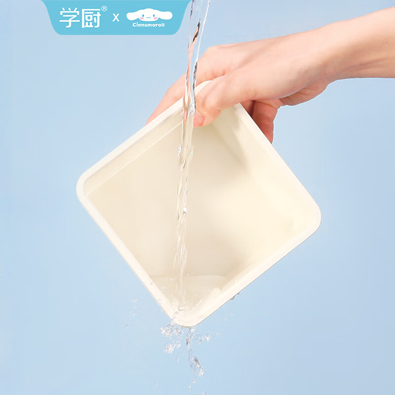 学厨玉桂狗面包模具蜂蜜蛋糕模具不粘5寸正方形烘焙模具家用多功能 5寸正方形面包模CL5053