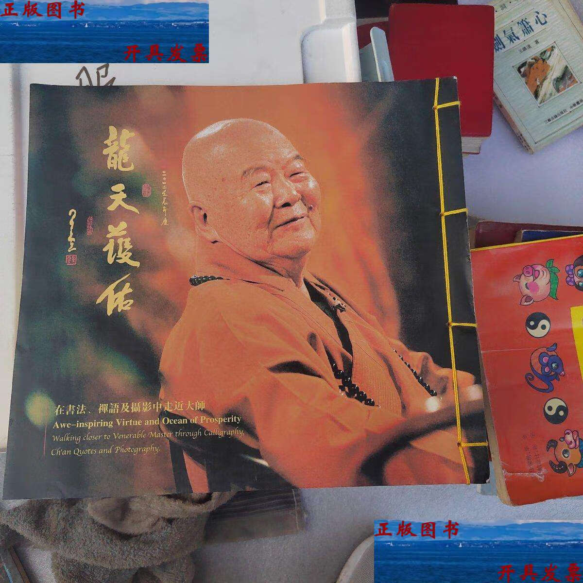 【二手9成新】龙天护佑(在书法 禅语及摄影中走近大师)星云大师