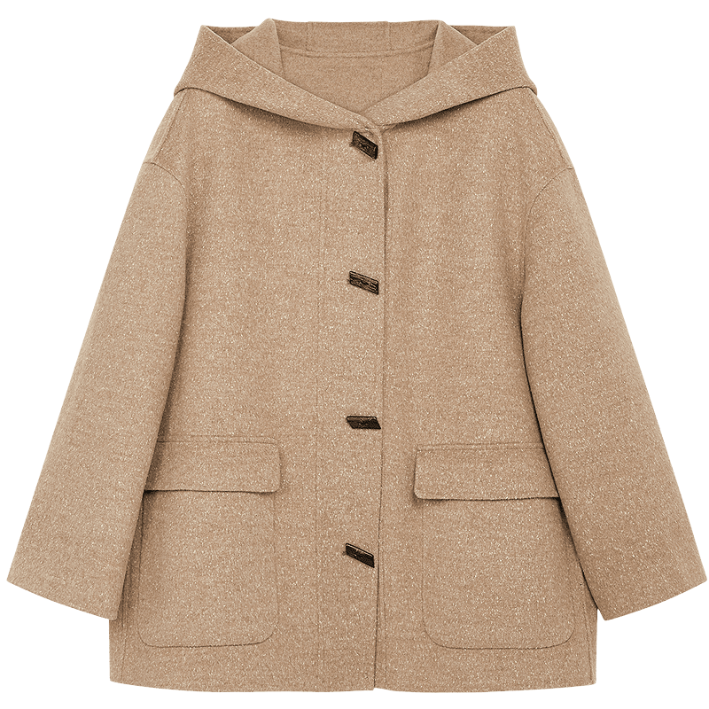 BLUE ERDOS��ë����Ů24�ﶬ�¿�ѧԺ����ɫţ�ǿ۶̿���ñ���Ӻ����� Ģ 165/84A/M