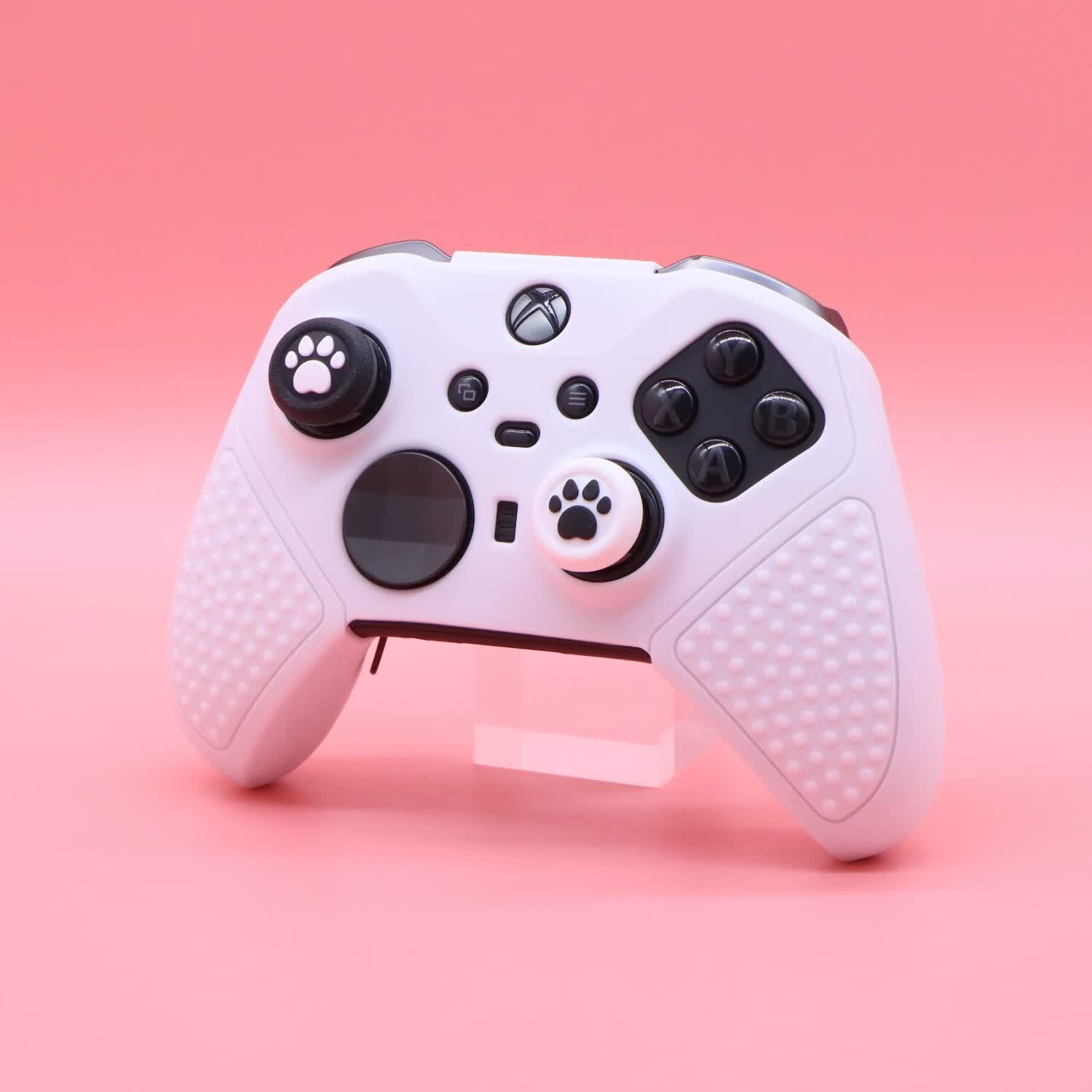 xbox精英二代手柄硅胶套xbox elite2代精英手柄套保护套装饰套 白色