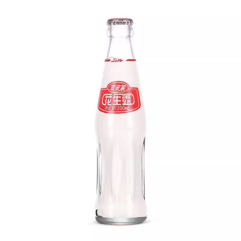 宏宝莱花生露300ml*24早餐花生奶植物蛋白营养饮料8090后怀旧饮品龙年 200ml*12瓶