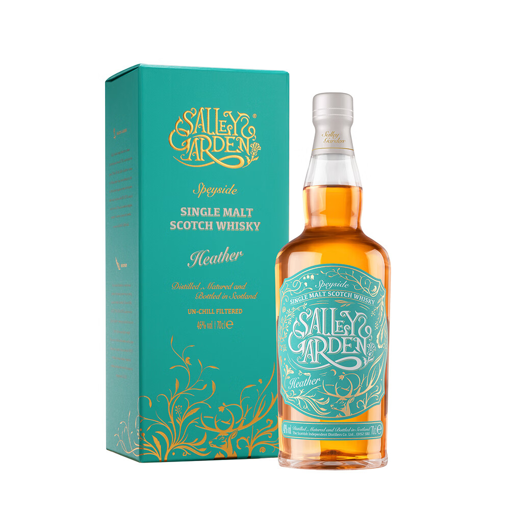 salley garden莎莉花园salleygarden苏格兰斯佩塞单一麦芽威士忌46%
