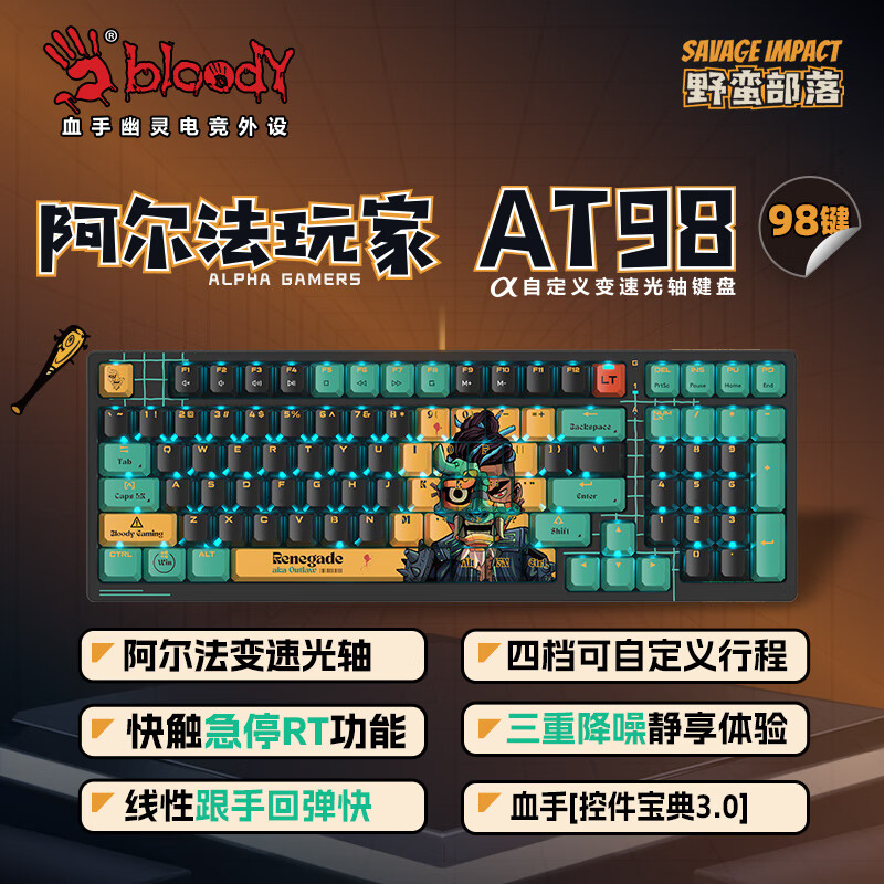 ˫���ࣨA4TECH��Ұ������AT98 99�����߻�е���� Ѫ������羺����������Լ�CS�����޴�����η��Լ��Ϸ ������ 509.15Ԫ