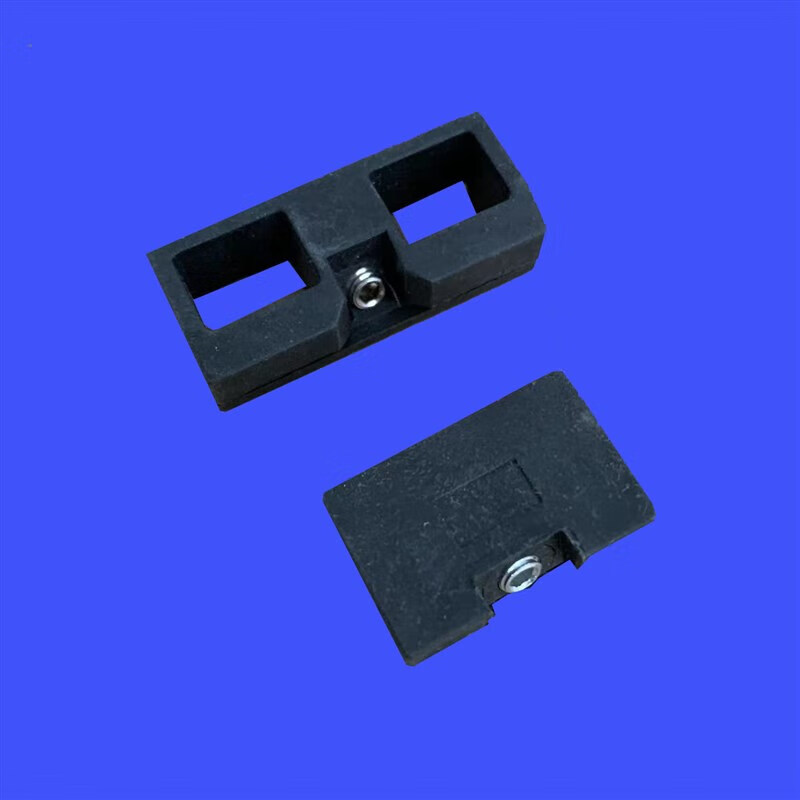 哲弘地铝合金门窗提升块断桥平开窗黑色塑料沉块窗户助升块垫高块5套