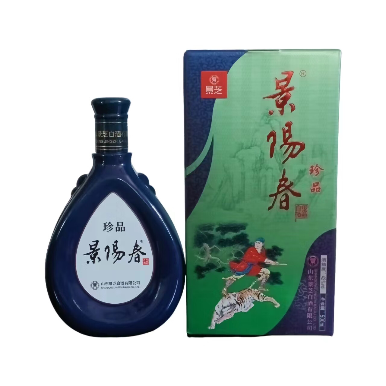 景阳春景阳春珍品42度浓香型白酒500ml 42度 500ml 1瓶