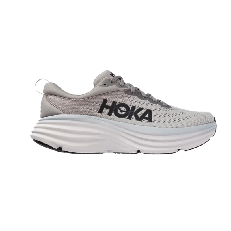 13日20点、618预售：HOKA ONE ONE 邦代系列 Bondi 8 男子跑鞋 鲨鱼灰/雾灰