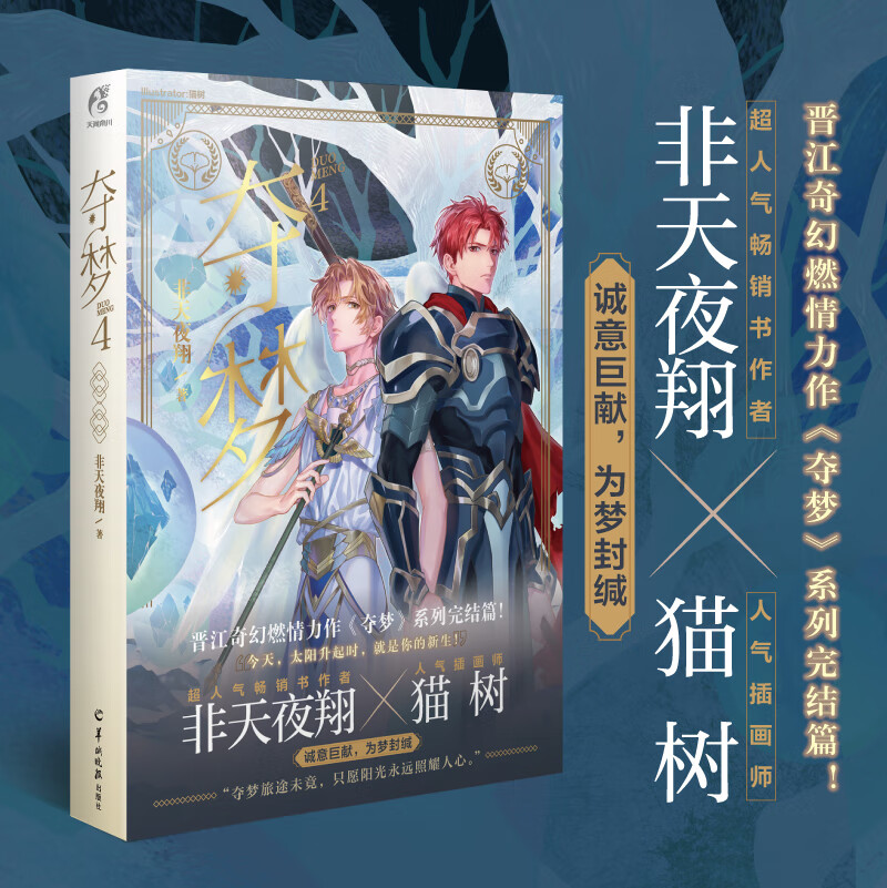 正版 夺梦4 非天夜翔 完结篇 天宝伏妖录作者晋江文学城小说畅销书籍