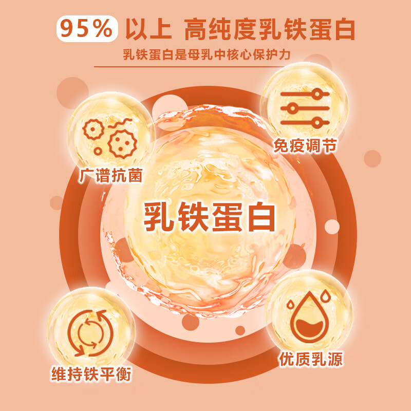 Jarrow杰诺乳铁蛋白胶囊 提升免疫力和抵抗力 牛初乳 美国进口 冻干乳铁蛋白 30粒/瓶