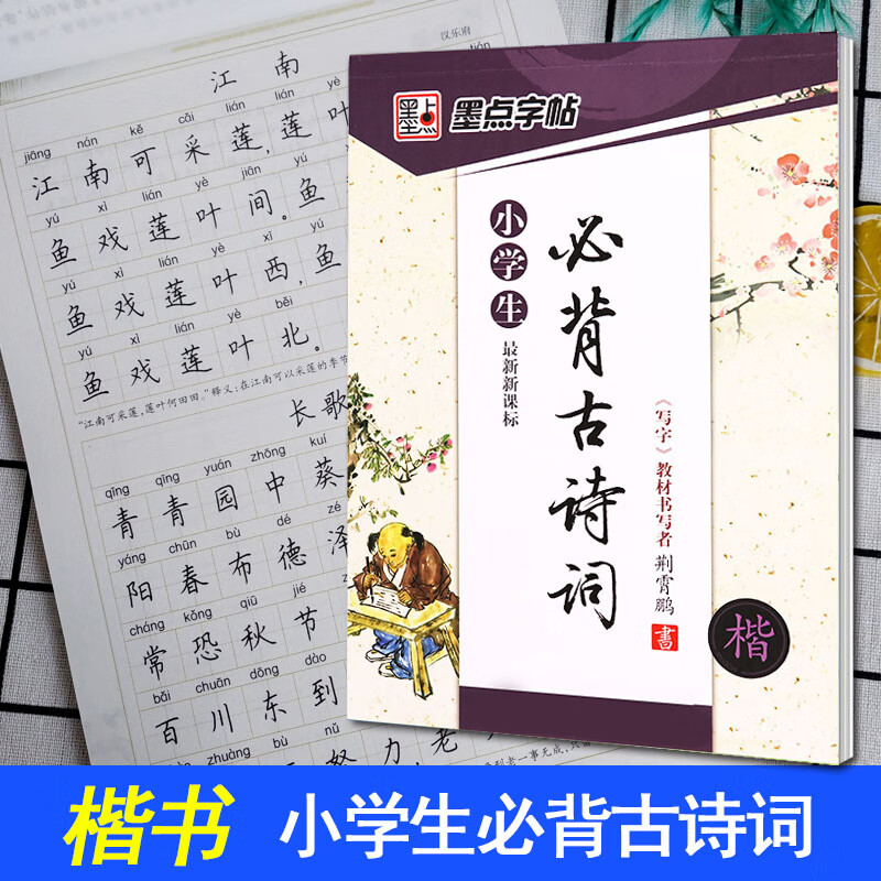 书 小学一二三四五六年级古诗词练习字帖 小学生初学者练字硬笔书法