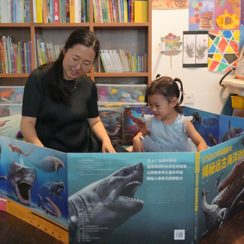 PNSO超级翻翻书：揭秘远古海洋动物（前所未有的海洋动物科普超级翻翻书，可以在家参观的纸上海洋博