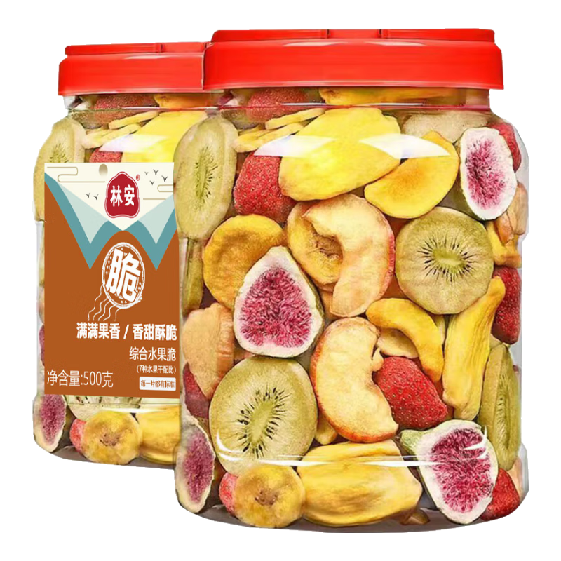 �ְ� �ۺ�ˮ���ߴ�Ƭ500g �����޻�����ƻ��⨺��Ҳ����۲�ݮ�㽶���� 37.9Ԫ