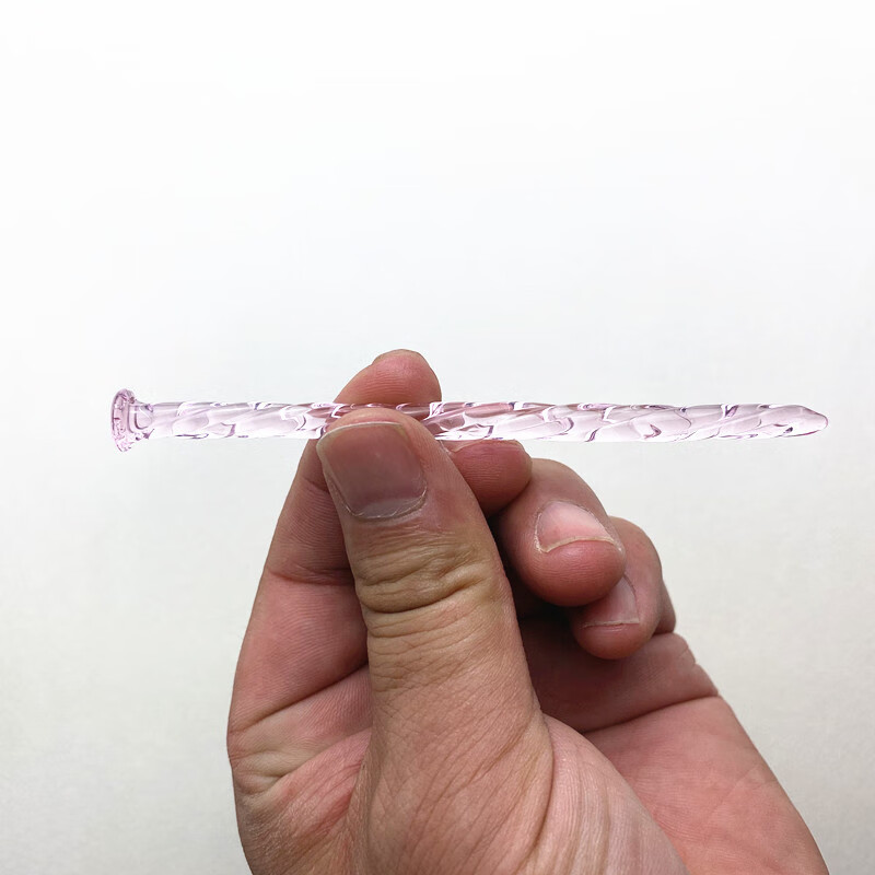 妃趣 玻璃马眼棒 光滑实心尿道棒塞堵扩张 男用马眼开发螺纹刺激自慰