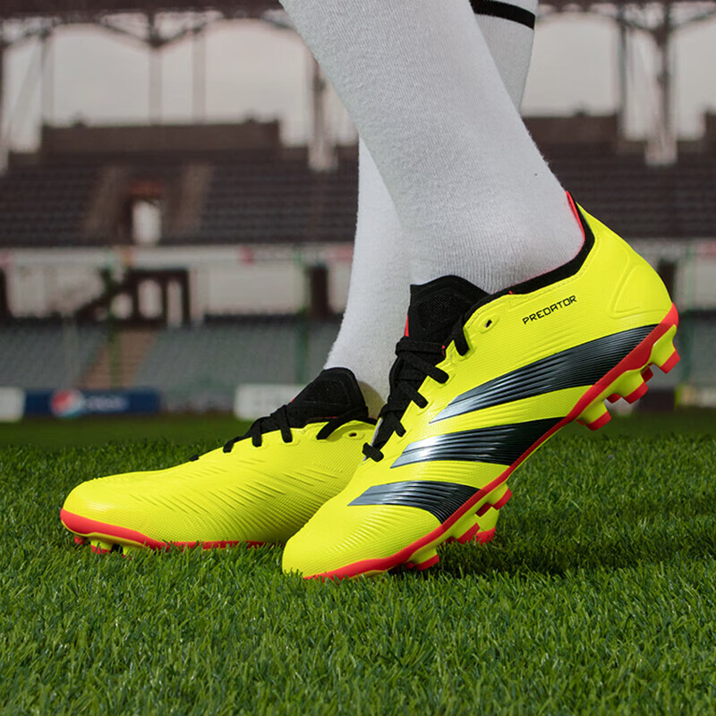 阿迪达斯 （adidas）足球鞋男鞋2025秋季新款PREDATOR猎鹰2G/3G AG中端人草训练球鞋 IF3209 41