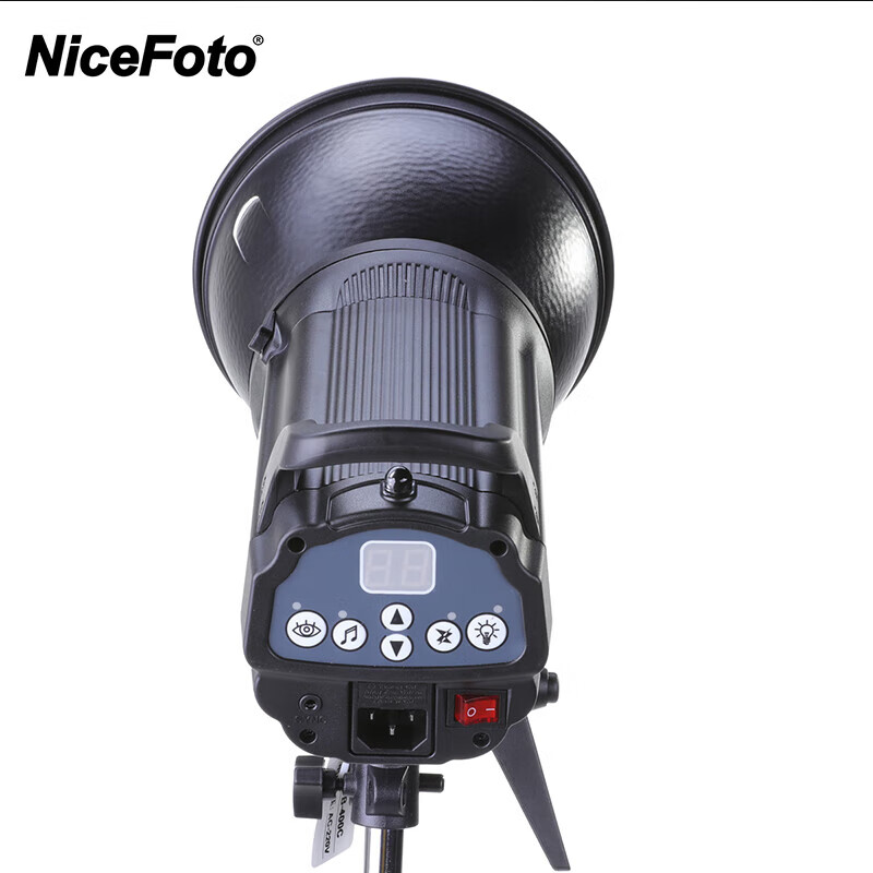 NiceFoto 耐思TB-400C攝影燈閃光燈小型攝影棚影棚人像模特廣告拍攝靜物家居室內(nèi)拍照補(bǔ)光 單燈 TB-400C閃光燈【單燈頭】