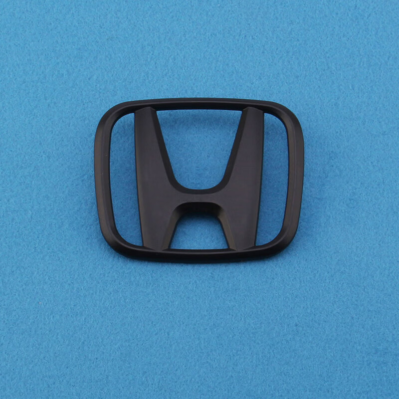 啡烽适用于03-07款老飞度车标志 飞度中网标后尾箱标志英文贴标黑武士