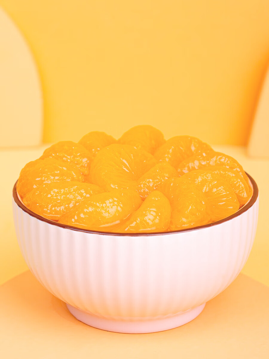 林家铺子新鲜桔子罐头糖水橘子水果罐头整箱425g*6罐彩标 桔子味