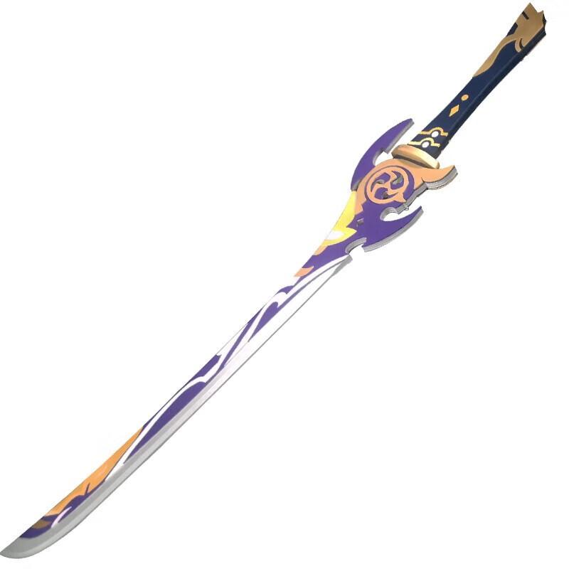 贝木惠原神cos道具雾切苍古祭礼剑魈狼末大剑 cosplay武1器 雾切之回