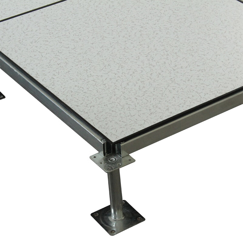 云启格国标全钢无边防静电地板600600无缝地板机房监控室高架空活动