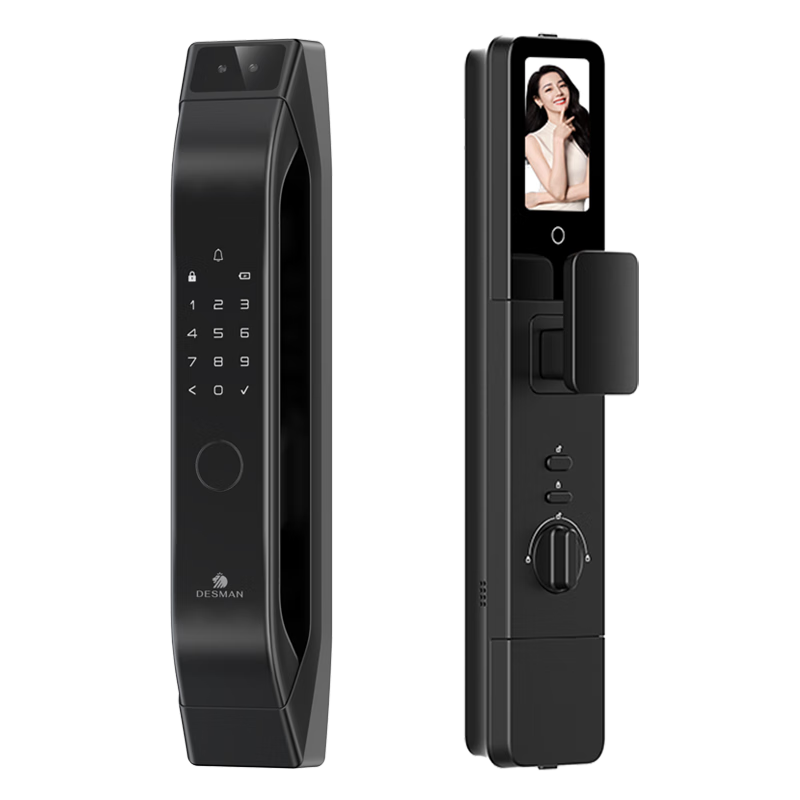 德施曼（DESMAN）智能门锁人脸识别猫眼大屏指纹密码智能锁大圣Q5FPro（新性能版） 新性能版