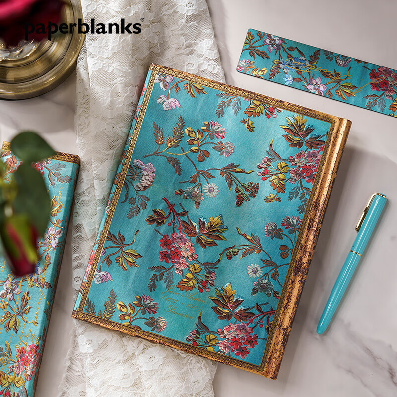 paperblanks佩兰克笔记本本子日记本文艺精致高颜值手帐手账本记事本学生伟人手稿简奥斯汀劝导 【硬壳翻盖款】简·奥斯汀/大本/横线