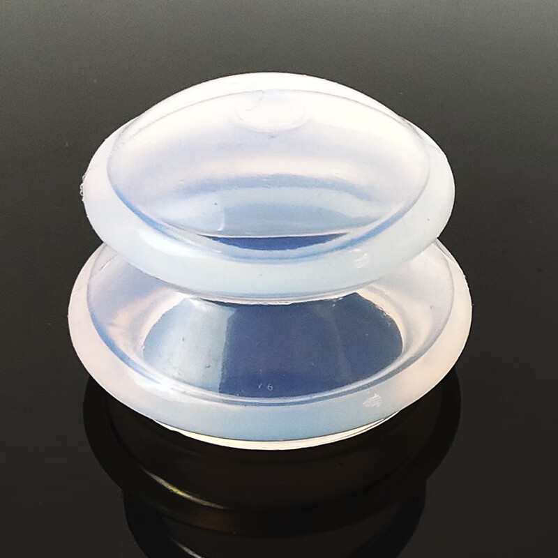 面部硅胶走罐器面部硅胶皮面部美容罐脸部走罐吸湿软滑灌肤小儿童易罐