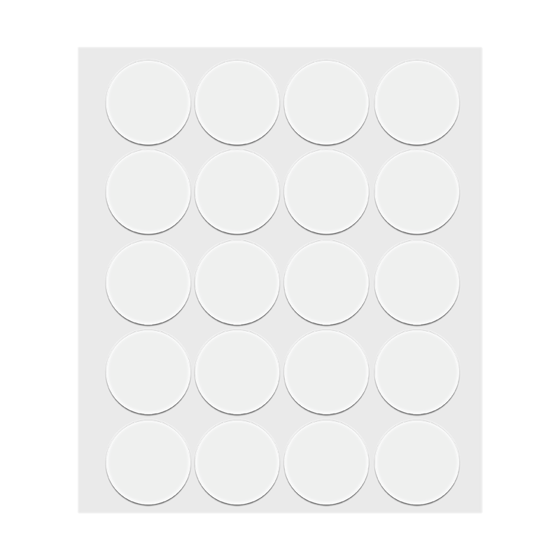 得印納米點點膠 無痕圓點膠3277強(qiáng)力雙面膠粘貼片馬年春節(jié)春聯(lián)貼對聯(lián)貼易撕不易傷墻家用直徑3cm 80/枚