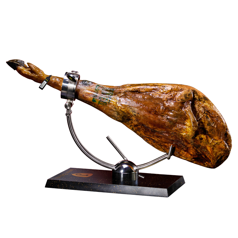 JAMON BELLOTA伊比利亞黑標火腿西班牙進口純血統(tǒng)整腿禮盒端午禮品7kg源頭直發(fā)