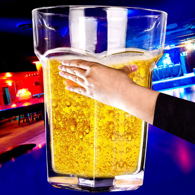 能具超大啤酒杯大容量扎啤杯特大号酒杯巨型杯子网红英雄杯酒吧用品