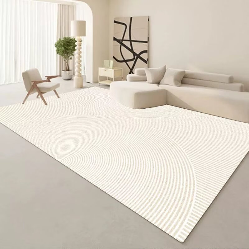 【精选】地毯客厅茶几沙发卧室床边毯铺地耐脏防滑简约大面积全 宽0.4米+长0.6米(加厚歀) 世雅carpet-WT02