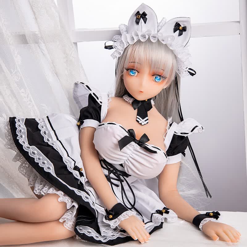 实体娃娃二次元迷你动漫美女硅胶真人男用可插入成人情趣现货 68cm