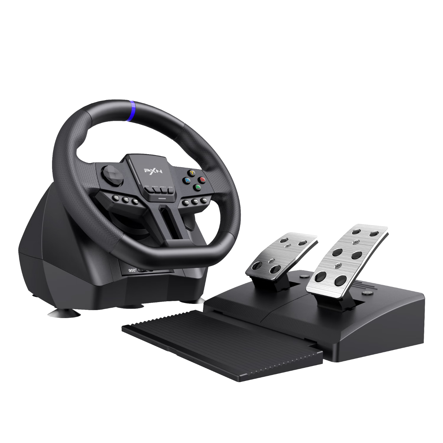 莱仕达V900gen2赛车游戏方向盘电脑PC欧卡2驾驶模拟器神力科莎PS3/PS4/Xbox游戏机尘埃地平线5 标配套装 V900Gen2标配版