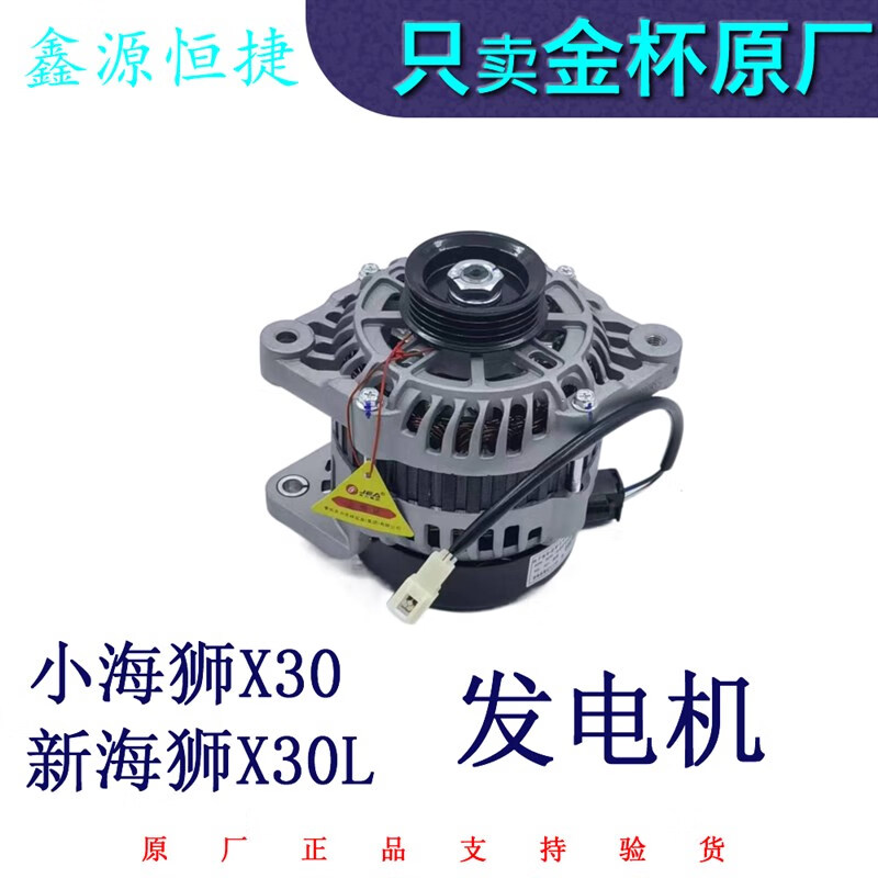 啄禾金杯小海狮x30 新海狮x30l 发电机全新原厂全车配件 x30
