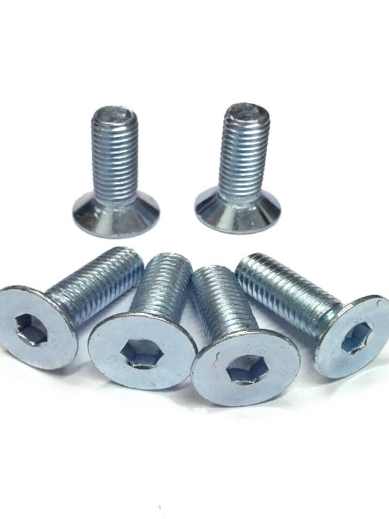 8级沉头内六角螺丝 din7991平杯螺栓 m3m4m5m6m8m10m12环保镀锌 m3*6