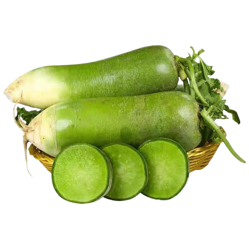 京地达山东潍坊水果萝卜净重5斤单果300g+ 微辣清脆蔬菜源头直发包邮