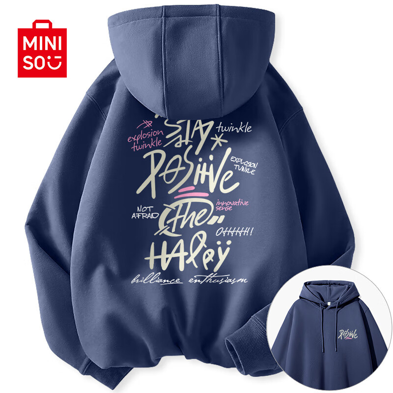 ���ڲ�����������Ʒ��MINISO��oversize��ʽ������ñ����������������ճ����д���ins����ñ�� ��ɫ(�۵�Ϳѻ�ر�_�󱳱�) S 165 (Ʒ���ϸ�)