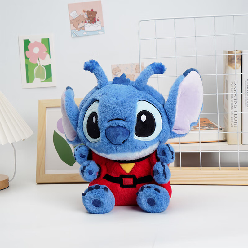迪士尼(disney)星际宝贝史迪奇战斗功能毛绒公仔玩偶包高约25cm