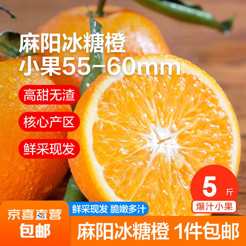 果可尼（GUOKENI）麻阳冰糖橙5斤精选